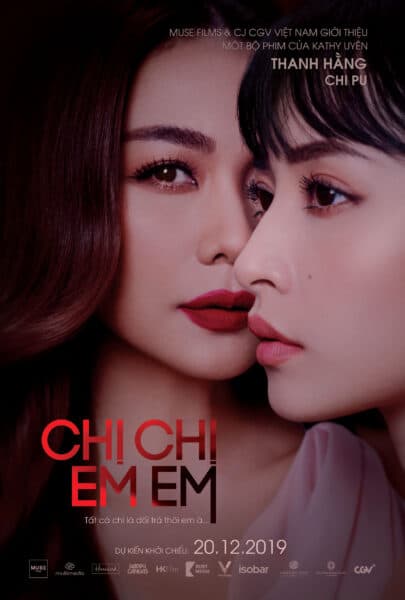 Poster for Chị Chị Em Em, directed by Kathy Uyên
